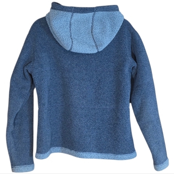 Rare Patagonia Rhythm "Morning Glory" Fleece Hoodie L - Picture 2 of 4